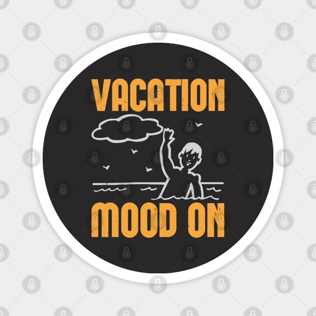 Vacation mood on Magnet by Dasart